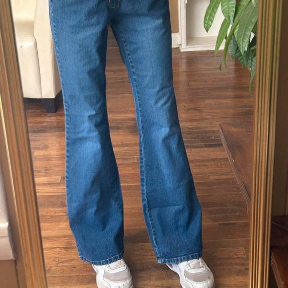 Y2k Angels low rise flare jeans - Picture 3 of 8